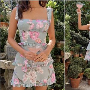 Show me your Mumu mini corset dress